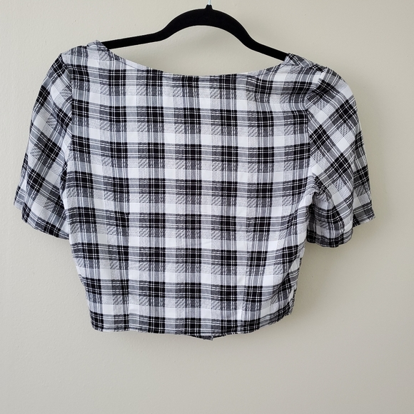Plaid crop top - Picture 4 of 5